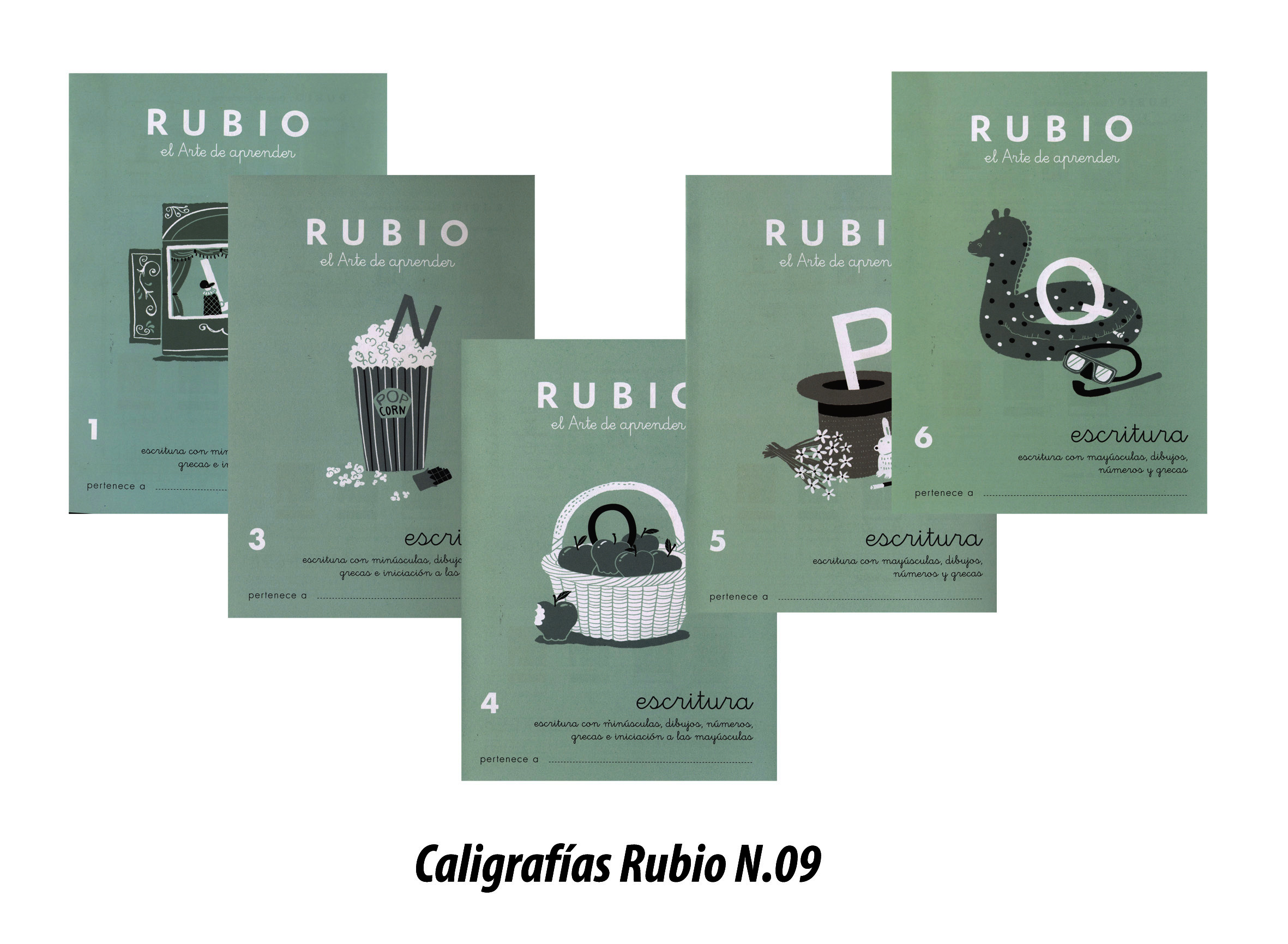 Caligrafías Rubio N.09
