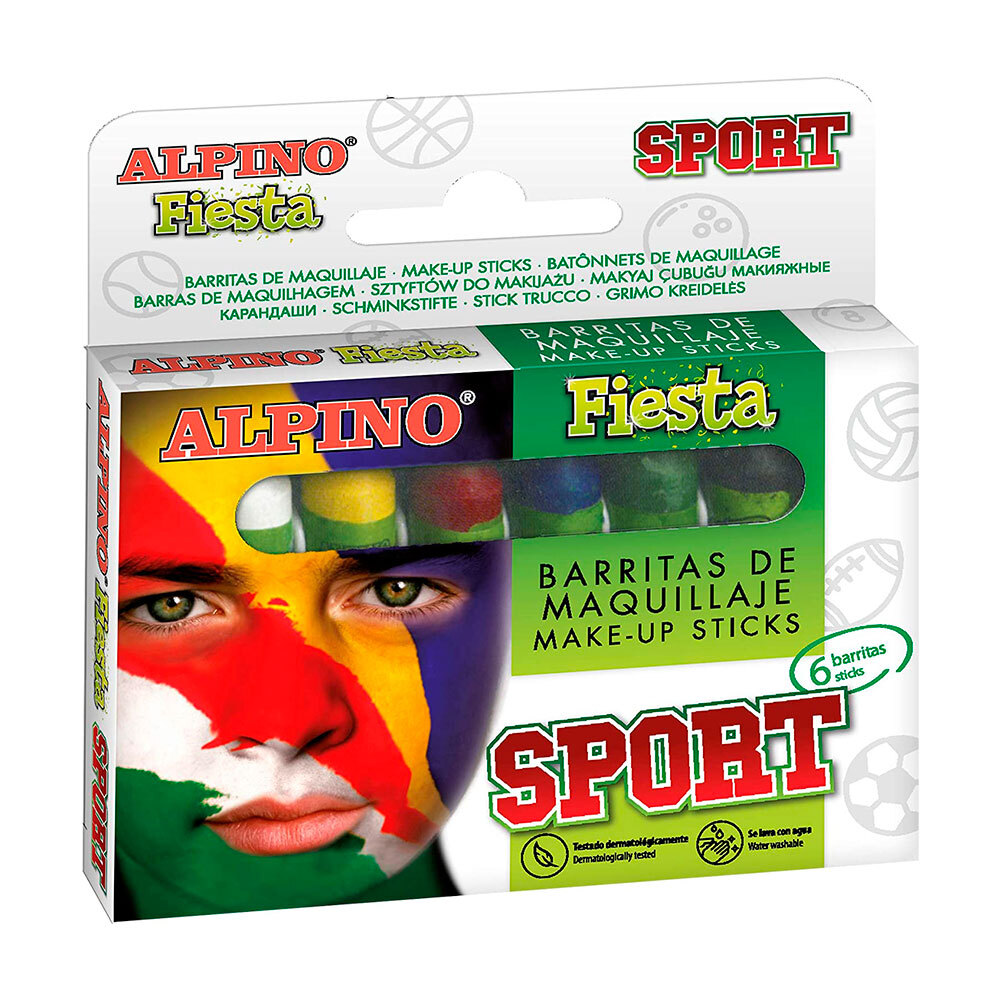 Set fiesta Sport de 6 unidades de 5 grs. colores surtidos Ref.DL000011  