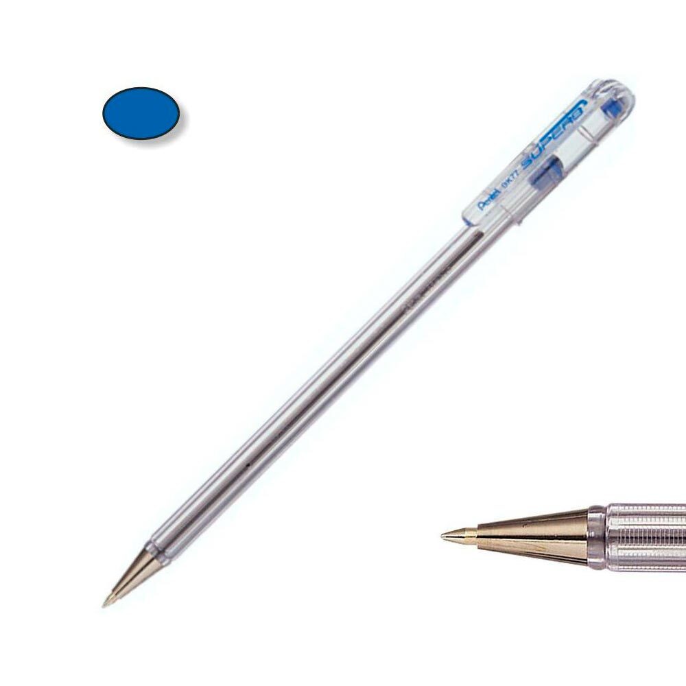 Bolígrafo Pentel Superb BK-77 azul