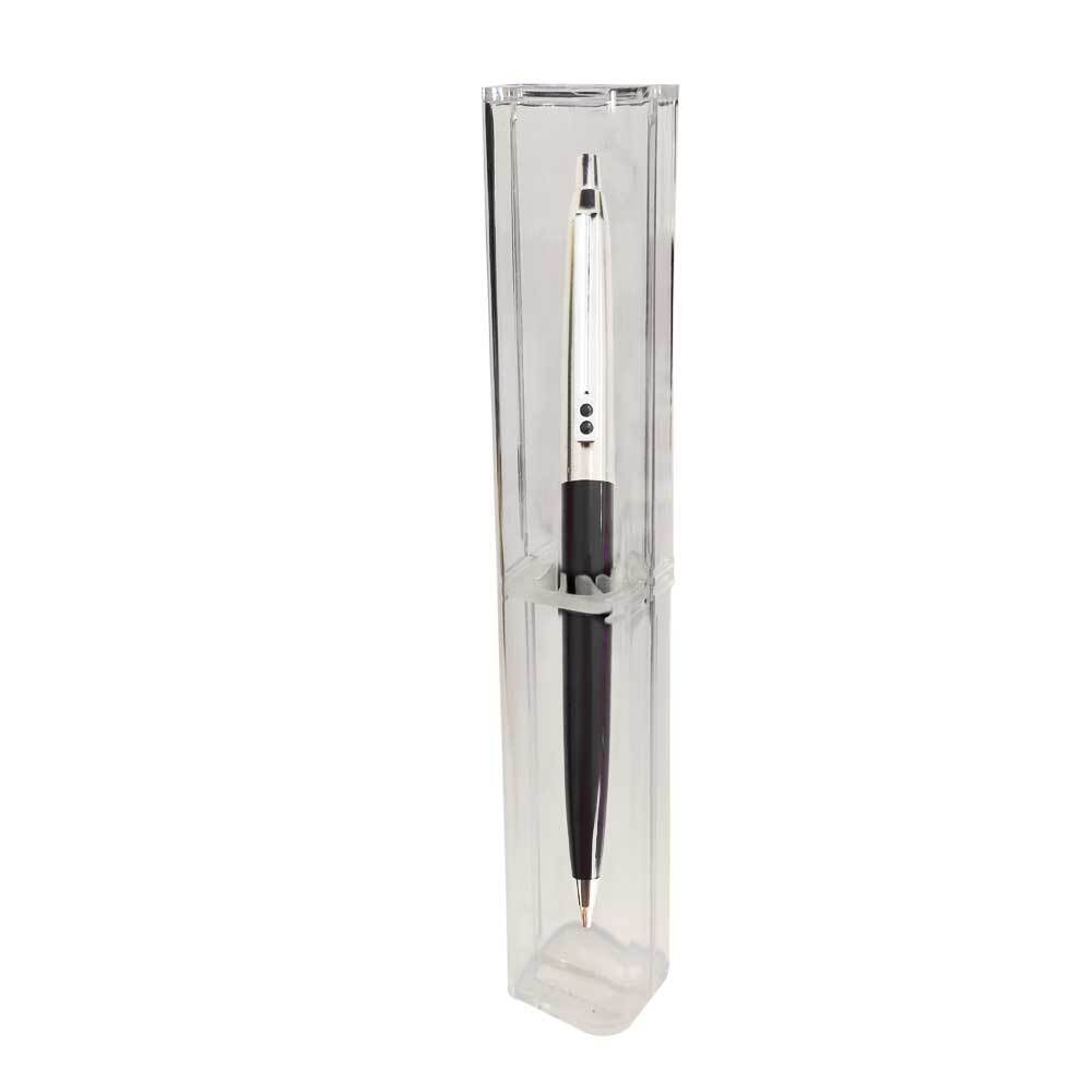 Bolígrafo Inoxcrom B55 Classic negro E-transparente