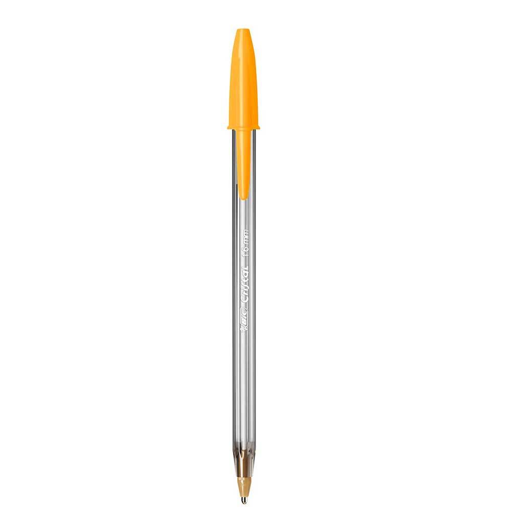 Bolígrafo Bic Cristal Fun en color naranja