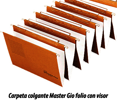 Carpeta colgante Master Gio folio con visor