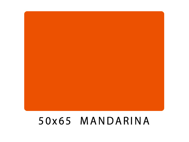 Cartulina 50 x 65 cm guarro Mandarina