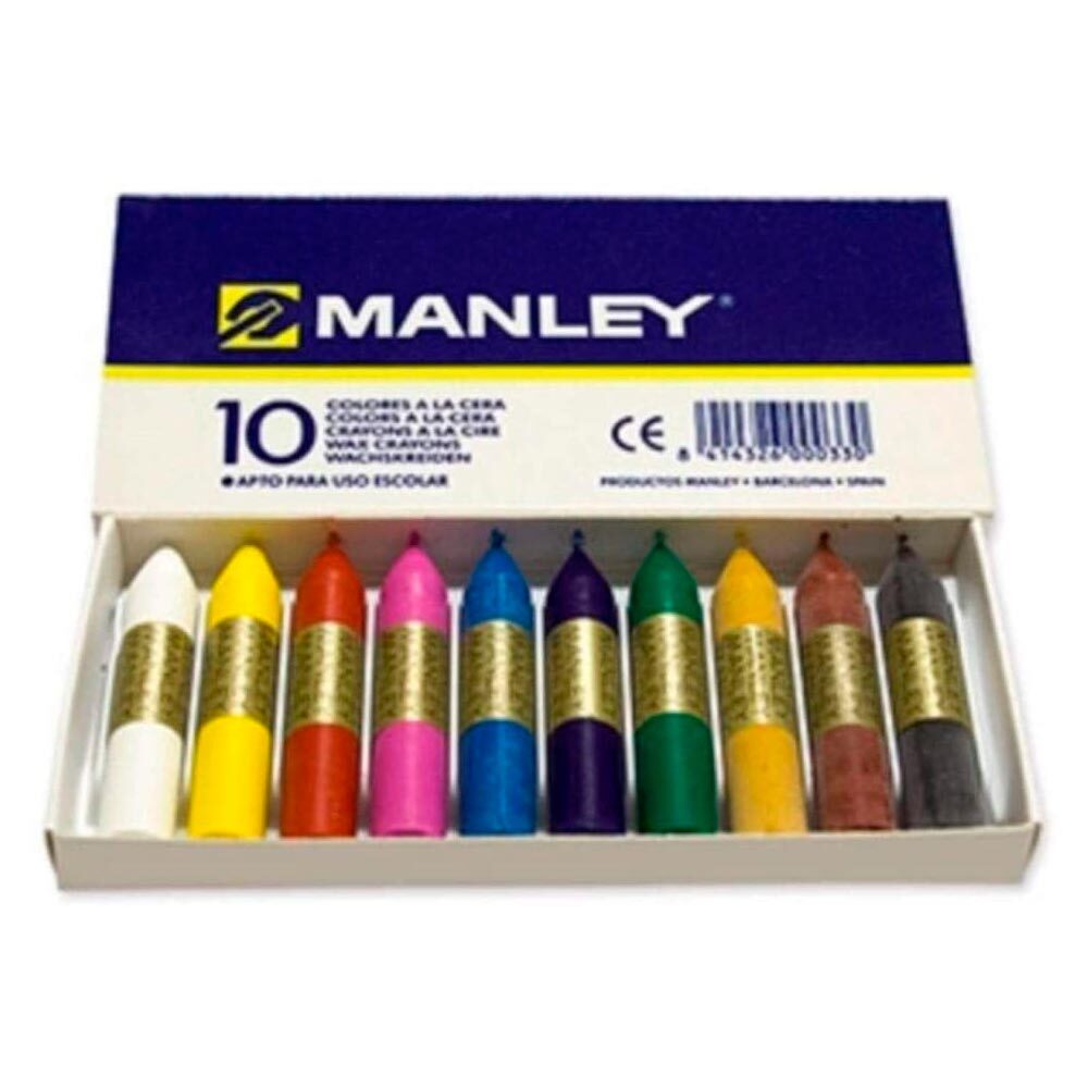 Ceras Manley 10 colores surtidos