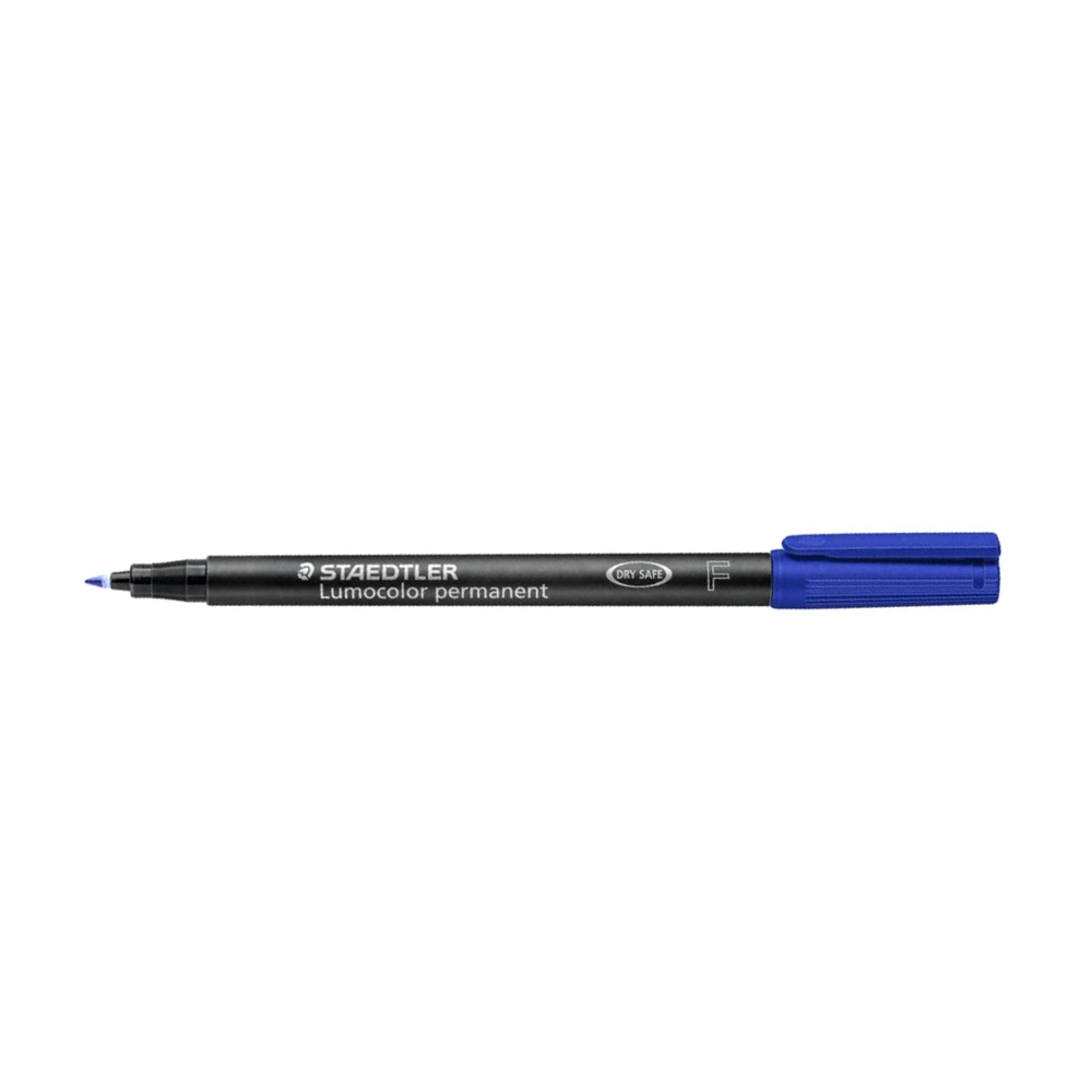 Rotulador Staedtler Lumocolor punta fina (0.6 mm) azul  318-3