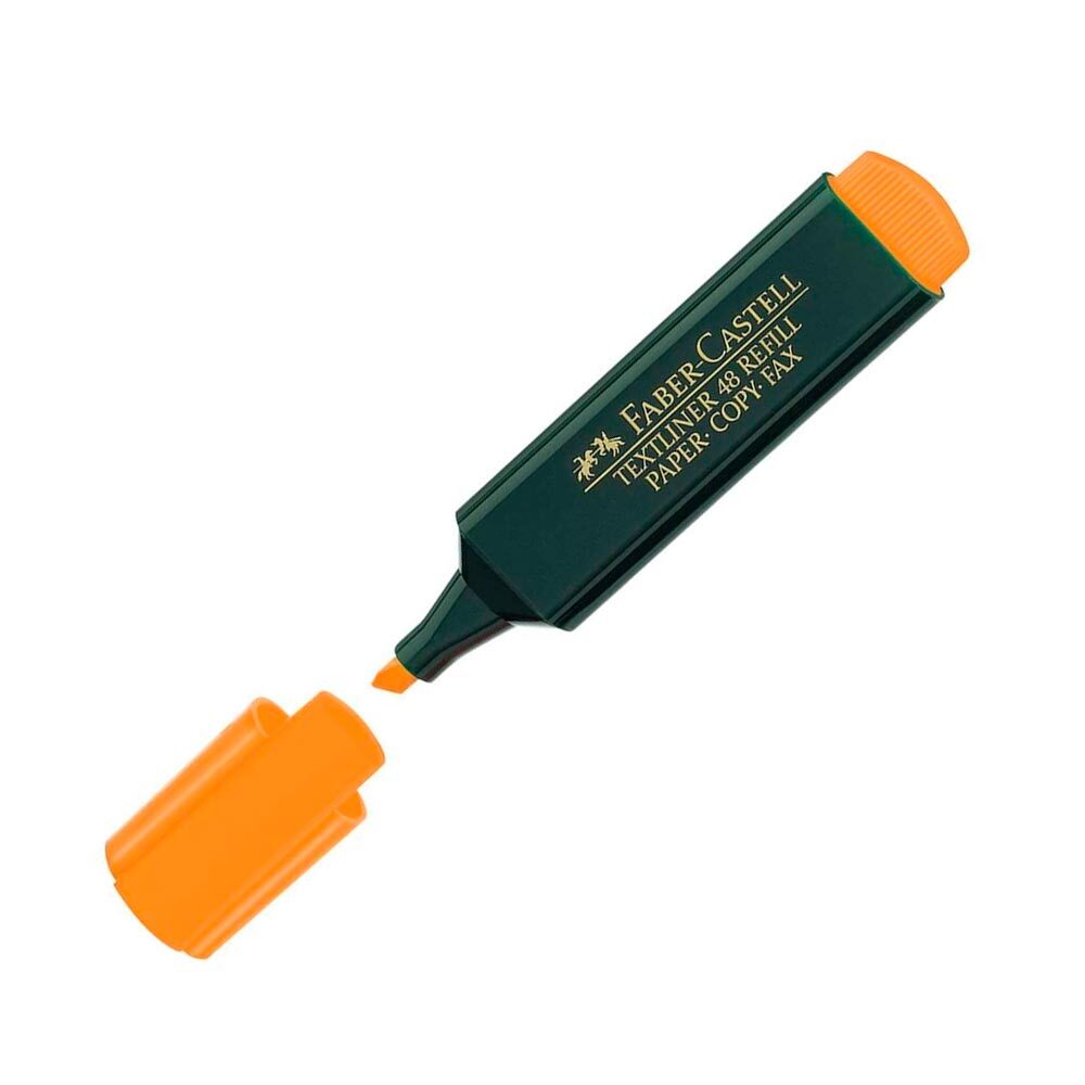 Marcador señalizador Faber Castell Textliner naranja fluorescente