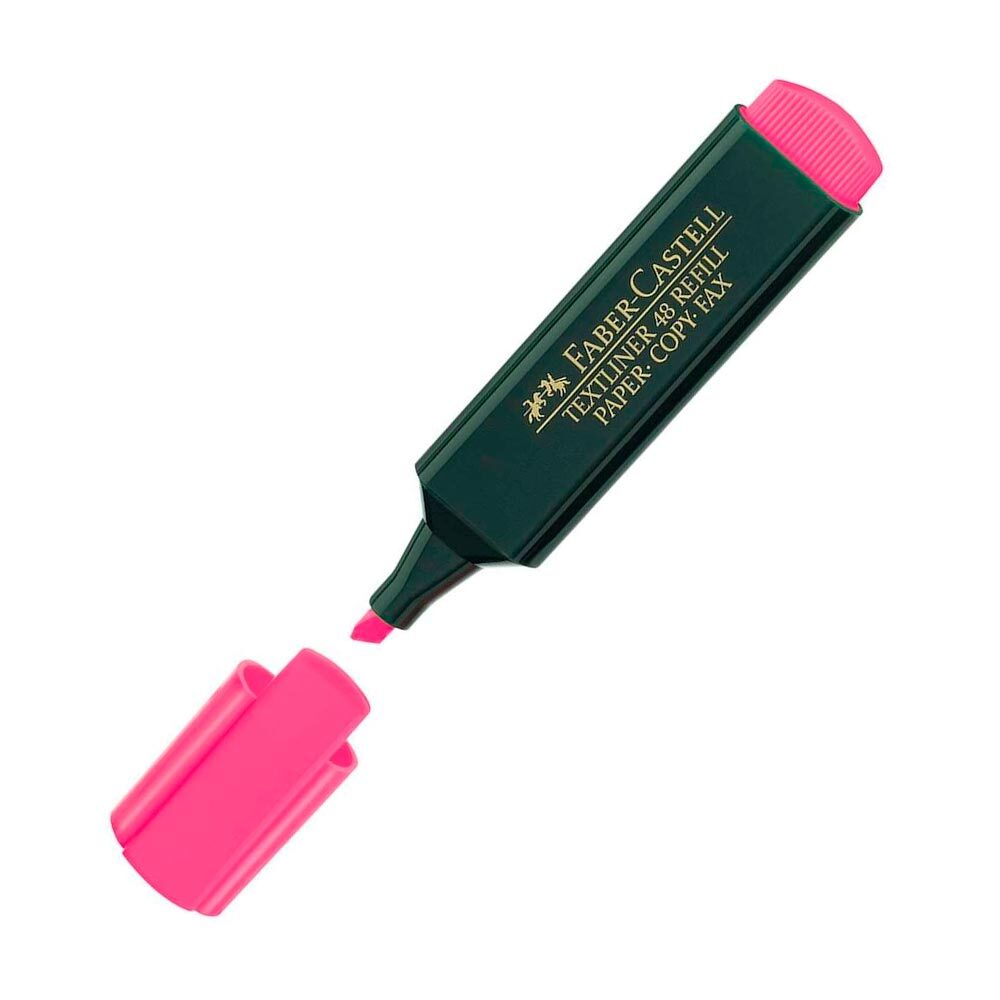 Marcador señalizador Faber Castell Textliner rosa