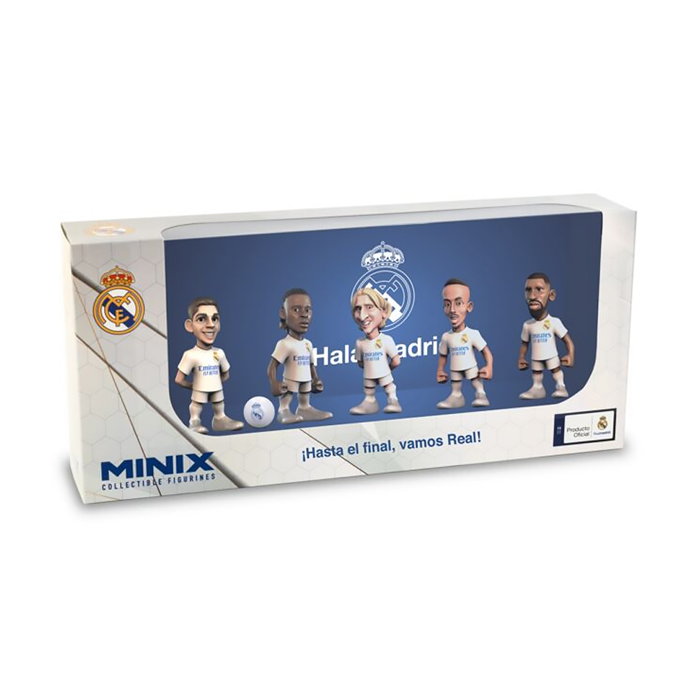 Figura Minix Real Madrid 7 cm Pack 5 unidades