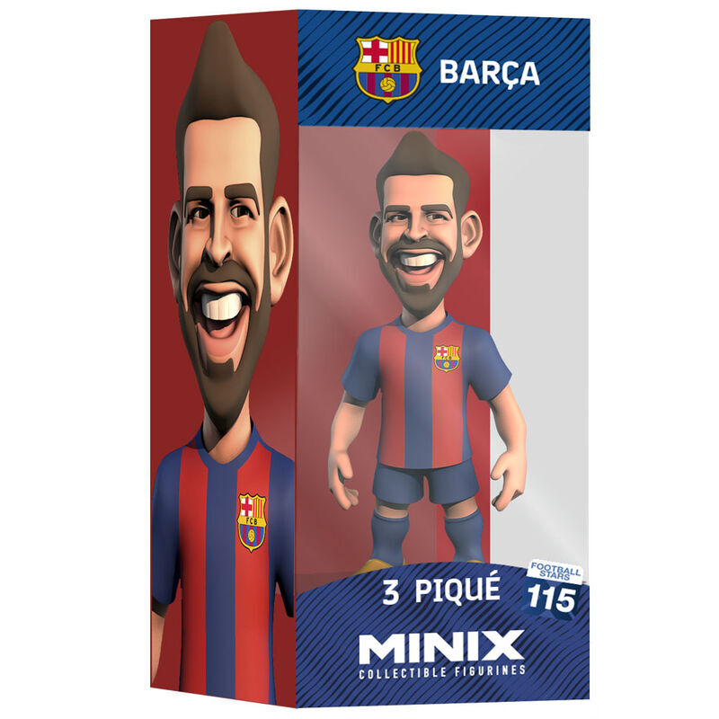 Figura Minix FC Barcelona Pique 12 cm 13050